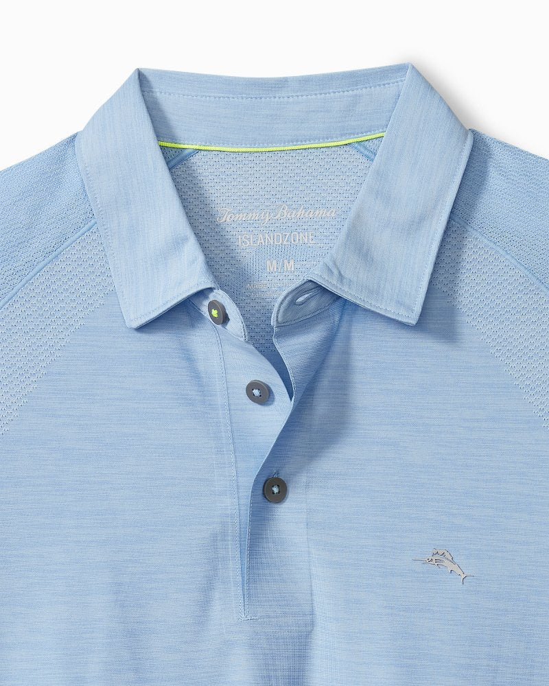 Big &amp; Tall Palm Coast Pro IslandZone Polo - Light Sky