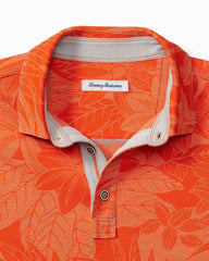 Big &amp; Tall Santiago Paradise Polo - Spicy Orange