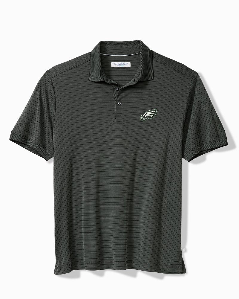 Big &amp; Tall NFL Bay Stripe IslandZone Polo - philadelphia_eagles