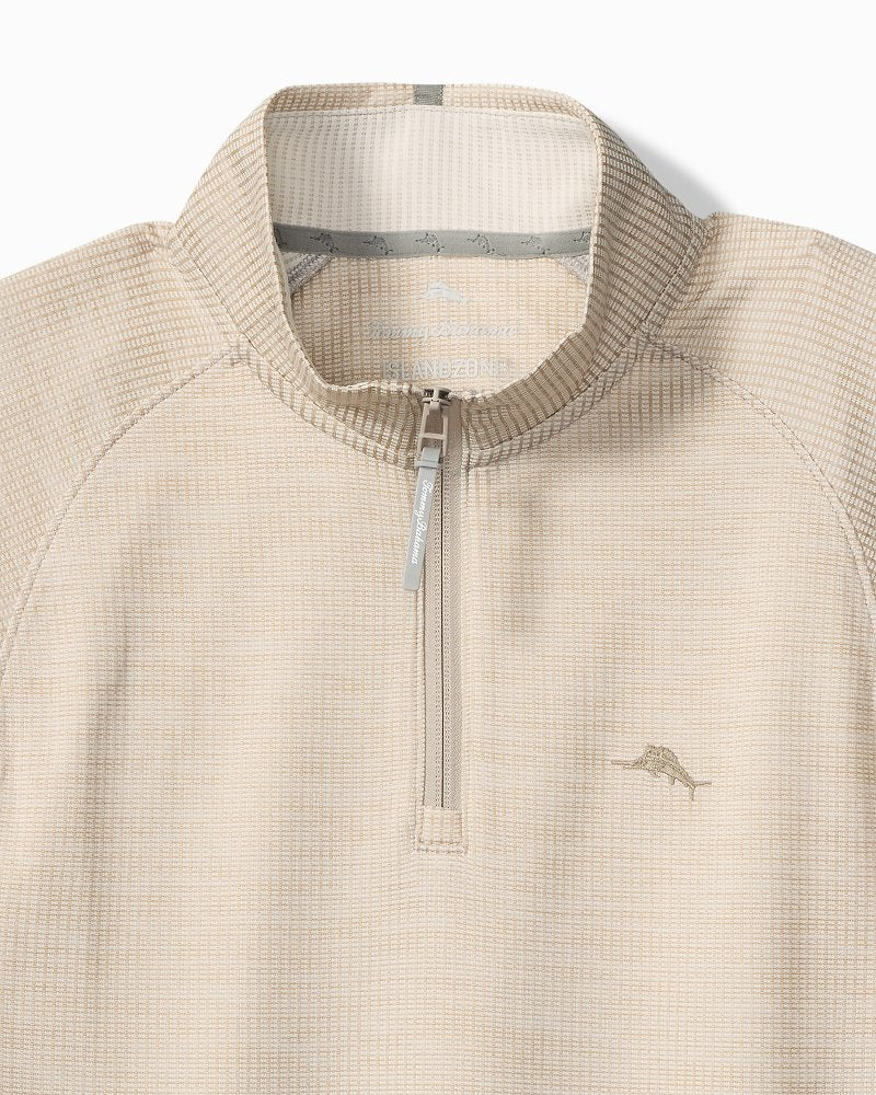 Big &amp; Tall Palm Pro Half-Zip IslandZone Sweatshirt - Arctic Wind