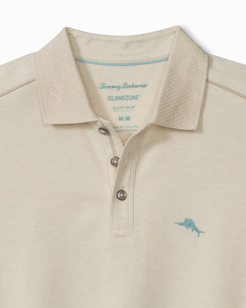 Big &amp; Tall Emfielder Icon Polo - Coconut Heather