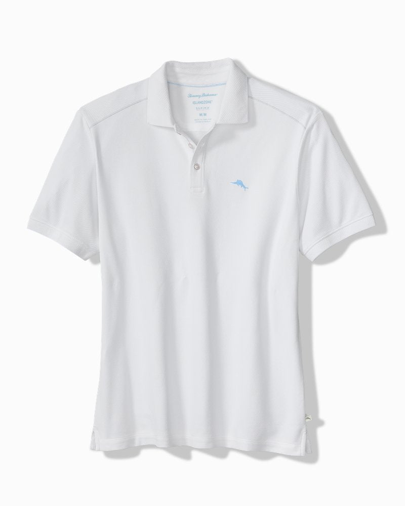 Big &amp; Tall Emfielder Icon Polo - Bright White