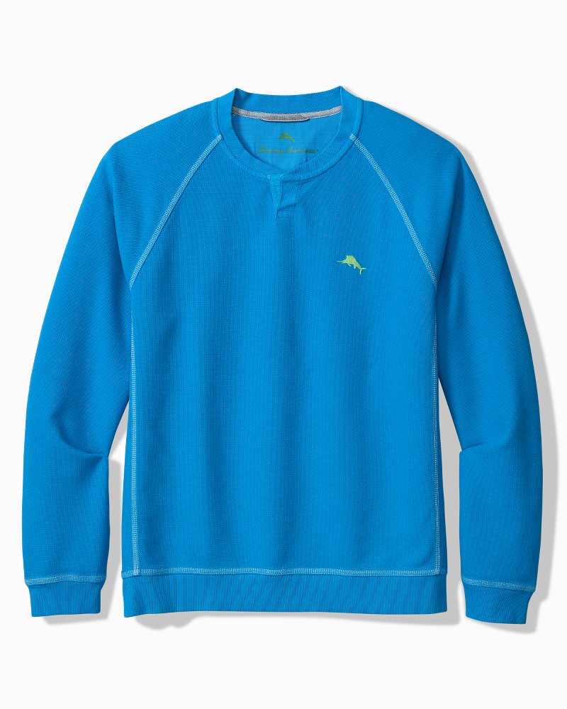 Big &amp; Tall Montego Beach Abaco Sweatshirt - Campanula