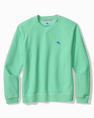 Big &amp; Tall Montego Beach Abaco Sweatshirt - Light Neptune Green
