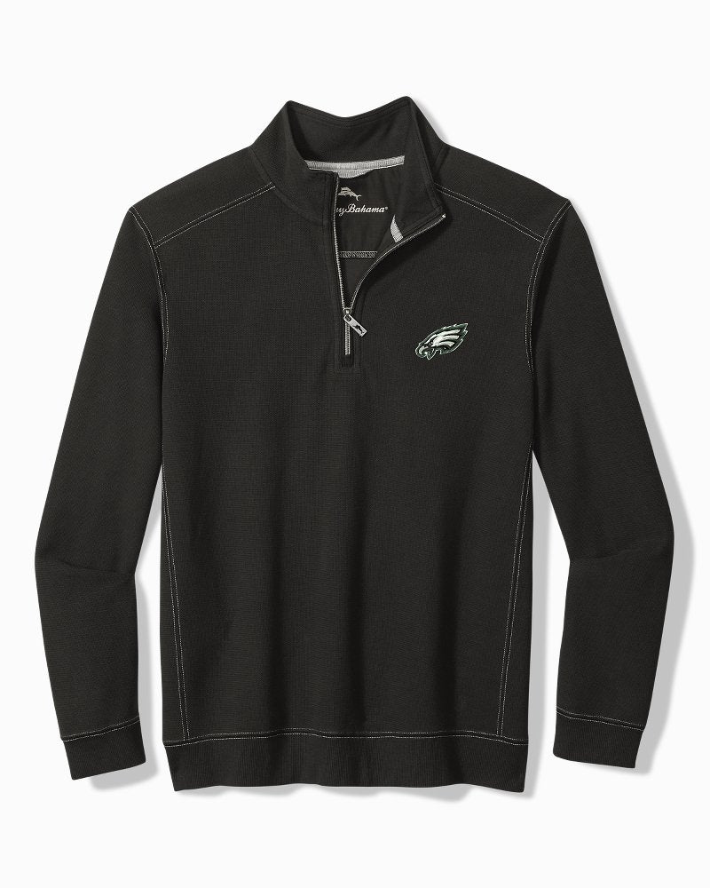 Big &amp; Tall NFL Montego Beach Half-Zip Sweatshirt - philadelphia_eagles