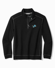 Big &amp; Tall NFL Montego Beach Half-Zip Sweatshirt - detroit_lions