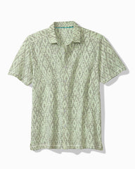 Big &amp; Tall Costa Wave Diamond Club IslandZone Camp Shirt - Rockwell