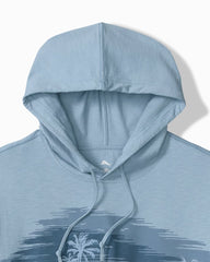 Big &amp; Tall Azul Haze Lux Hoodie - Silvery Blue