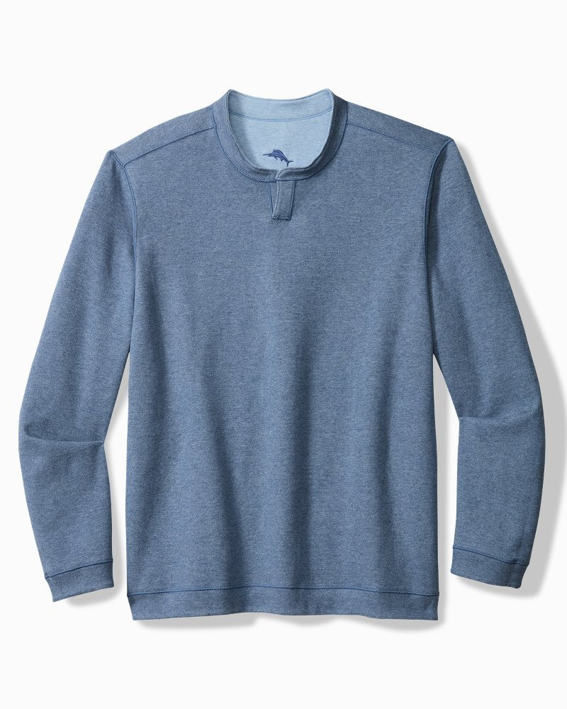 Big &amp; Tall Flipview Abaco Sweatshirt - Blue Muscari Heather
