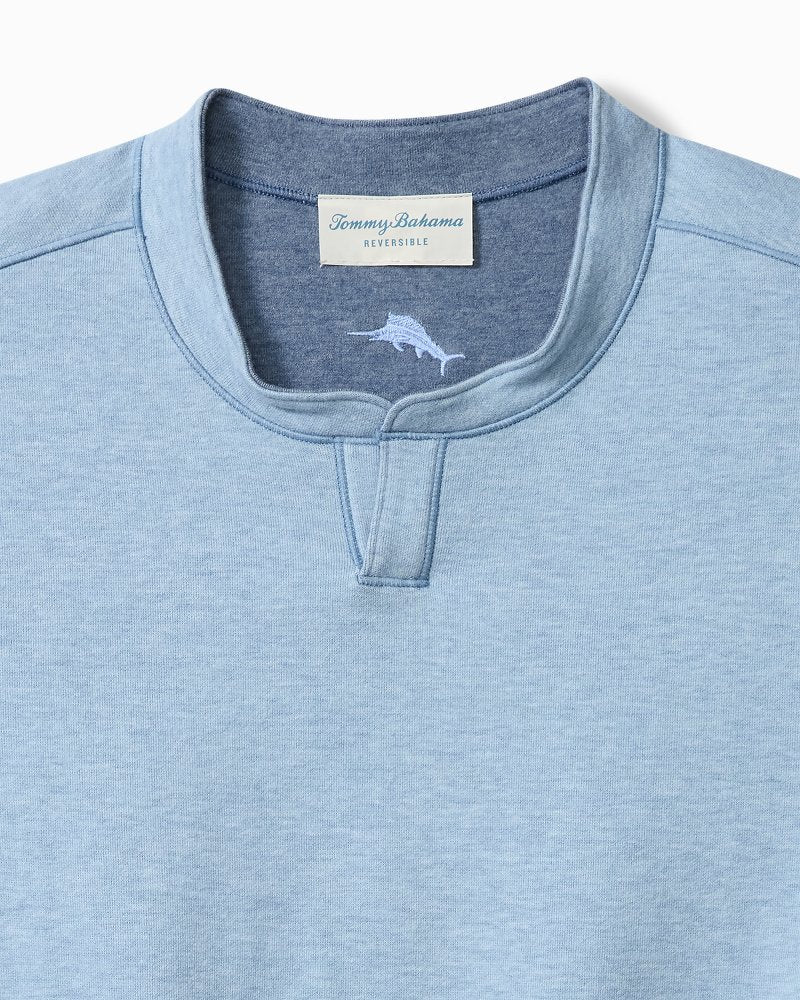 Big &amp; Tall Flipview Abaco Sweatshirt - Blue Muscari Heather