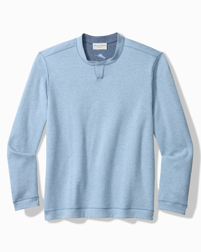 Big &amp; Tall Flipview Abaco Sweatshirt - Blue Muscari Heather