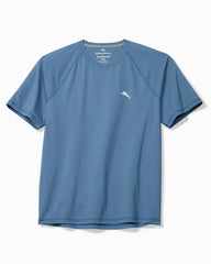 Big &amp; Tall Chill Time Bay IslandZone Short-Sleeve Rash Guard - Infinity Sky