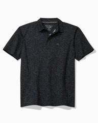 Big &amp; Tall Palm Dunes IslandZone Polo - Jet Black