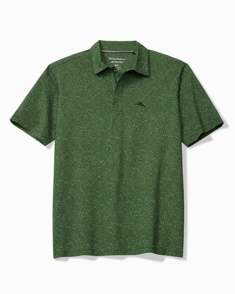 Big &amp; Tall Palm Dunes IslandZone Polo - Cucumber Green