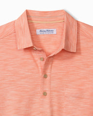 Big &amp; Tall San Lucio Tides Stretch Knit Polo - Light Serape