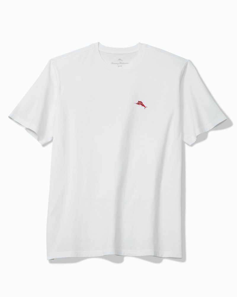 Big &amp; Tall Claw &amp; Order Graphic T-Shirt - White
