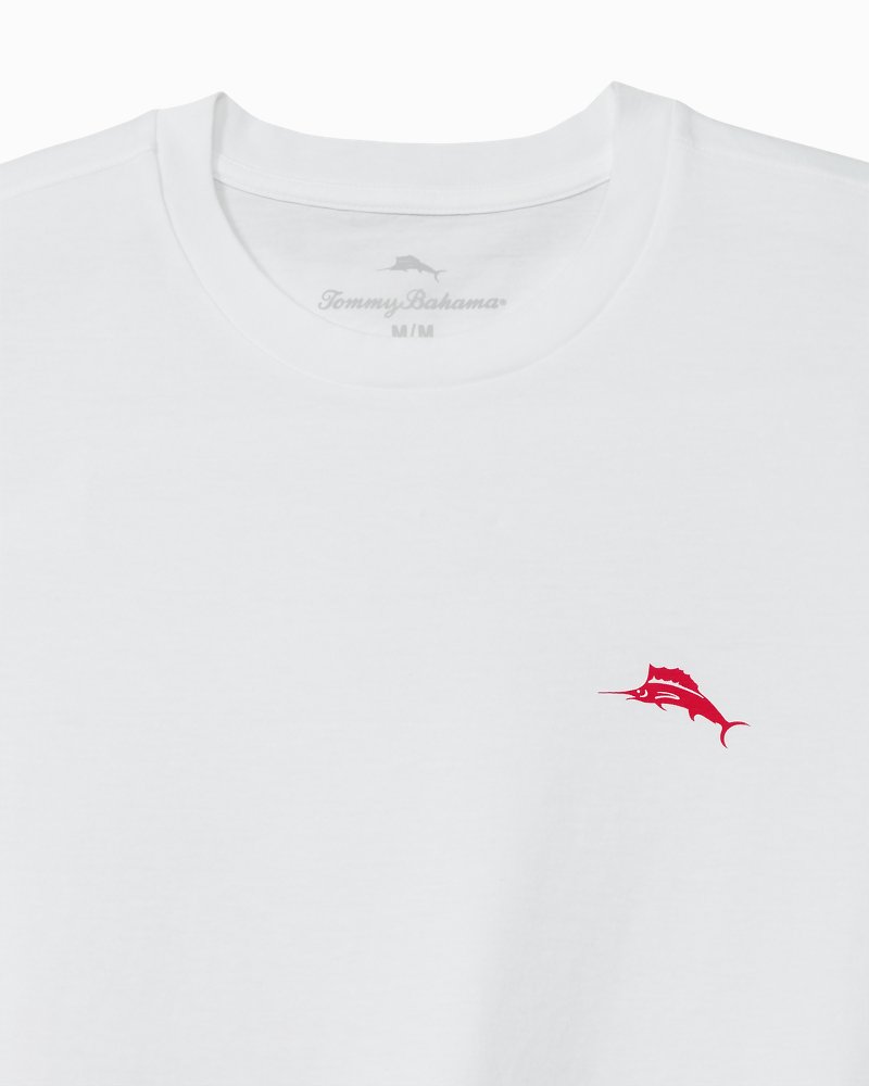 Big &amp; Tall Grill &amp; Chill Graphic T-Shirt - White