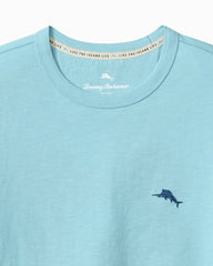 Big &amp; Tall Azul Cove Long-Sleeve Lux T-Shirt - Robins Egg Blue
