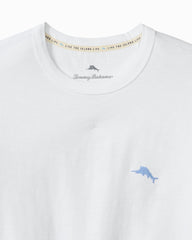 Big &amp; Tall Paradise in a Bottle Lux Long-Sleeve T-Shirt - White