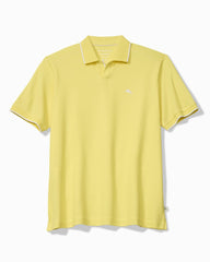 Big &amp; Tall Emfielder Johnny Collar IslandZone Polo - Monet Moonrise