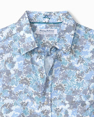 Big &amp; Tall San Lucio Valega Stretch Knit Shirt - Coastline