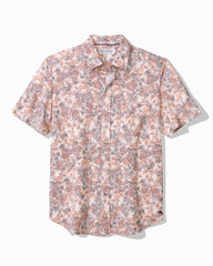 Big &amp; Tall San Lucio Valega Stretch Knit Shirt - Wild Aster