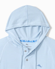 Big &amp; Tall Catch the Wave IslandZone Hoodie - Sky Blue