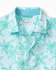 Big &amp; Tall Nova Wave Royal Palmetto Cotton-Blend Shirt - Dew Drop