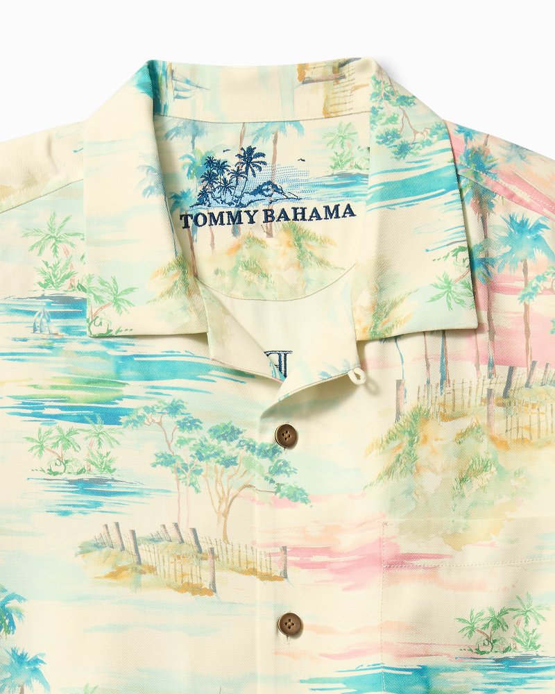 Big &amp; Tall Collector's Series 2025 Offshore Sails Call Silk Camp Shirt - Continental