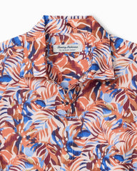 Big &amp; Tall Bahama Coast Royal Palms IslandZone Shirt - Majorca