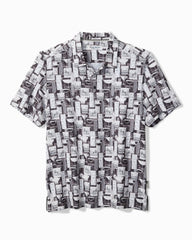 Big &amp; Tall Bahama Coast Tropical Tonic IslandZone Polo - Dark Shade