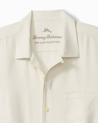 Big &amp; Tall Harbor Luxe Silk Camp Shirt - Continental