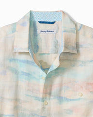 Big &amp; Tall Desert Sky Linen Long-Sleeve Shirt - Bellini