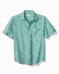 Big &amp; Tall Bahama Coast Tidal Mist IslandZone Shirt - Aquifer