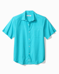 Big &amp; Tall Bahama Coast Teeny Martini IslandZone Shirt - Light Island Breeze