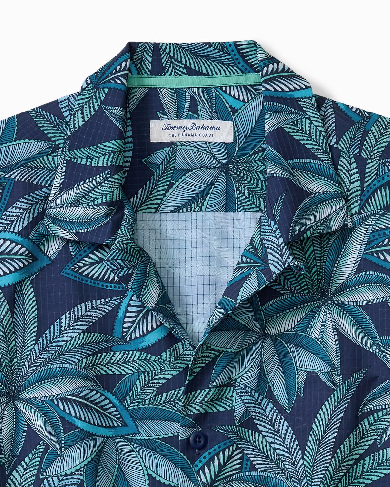 Big &amp; Tall Bahama Coast Luau Blooms IslandZone Shirt - Insignia Blue