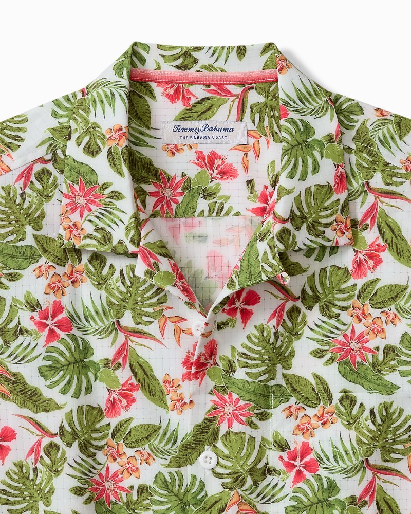 Big &amp; Tall Bahama Coast Wild Grove IslandZone Shirt - Cloud