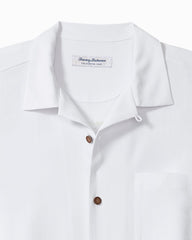 Big &amp; Tall Coastal Ease Designated Driver IslandZone Camp Shirt - White