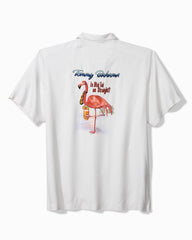 Big &amp; Tall Is Mai Tai On Straight Silk Camp Shirt - Continental