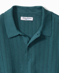 Big &amp; Tall Coolside Sun Bliss IslandZone Polo - Malachite
