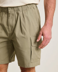 Big &amp; Tall Bahama Survivor E-Waist Cargo Shorts - Rock Shade