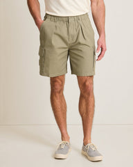 Big &amp; Tall Bahama Survivor E-Waist Cargo Shorts - Rock Shade