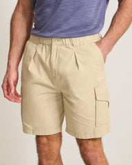 Big &amp; Tall Bahama Survivor E-Waist Cargo Shorts - Shoreline