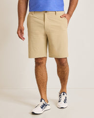 Big &amp; Tall Chip Shot IslandZone Shorts - Stone Khaki