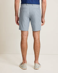 Big &amp; Tall Barbados Pro Vista Check IslandZone Shorts - Glass Bottle