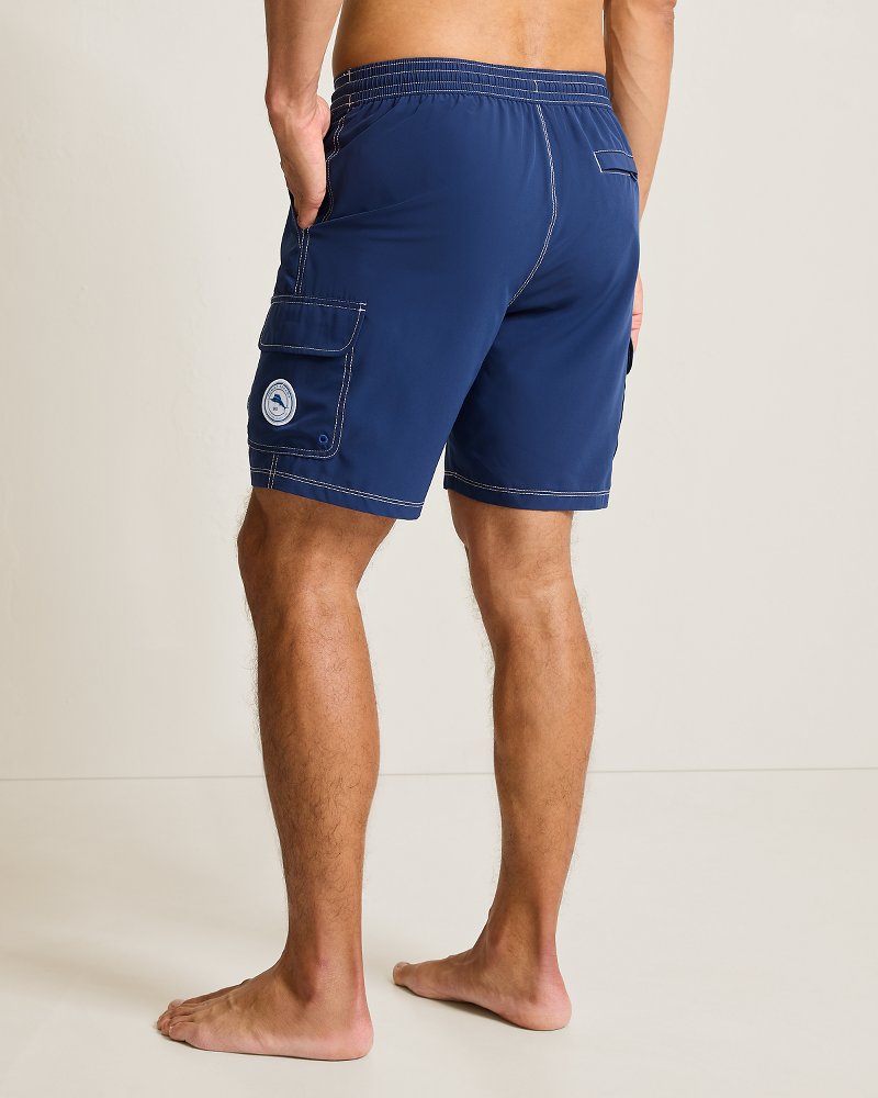 Big &amp; Tall Baja Bay Boardshorts - Island Navy