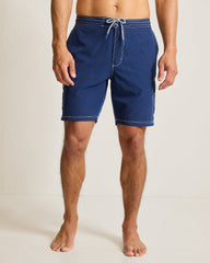 Big &amp; Tall Baja Bay Boardshorts - Island Navy