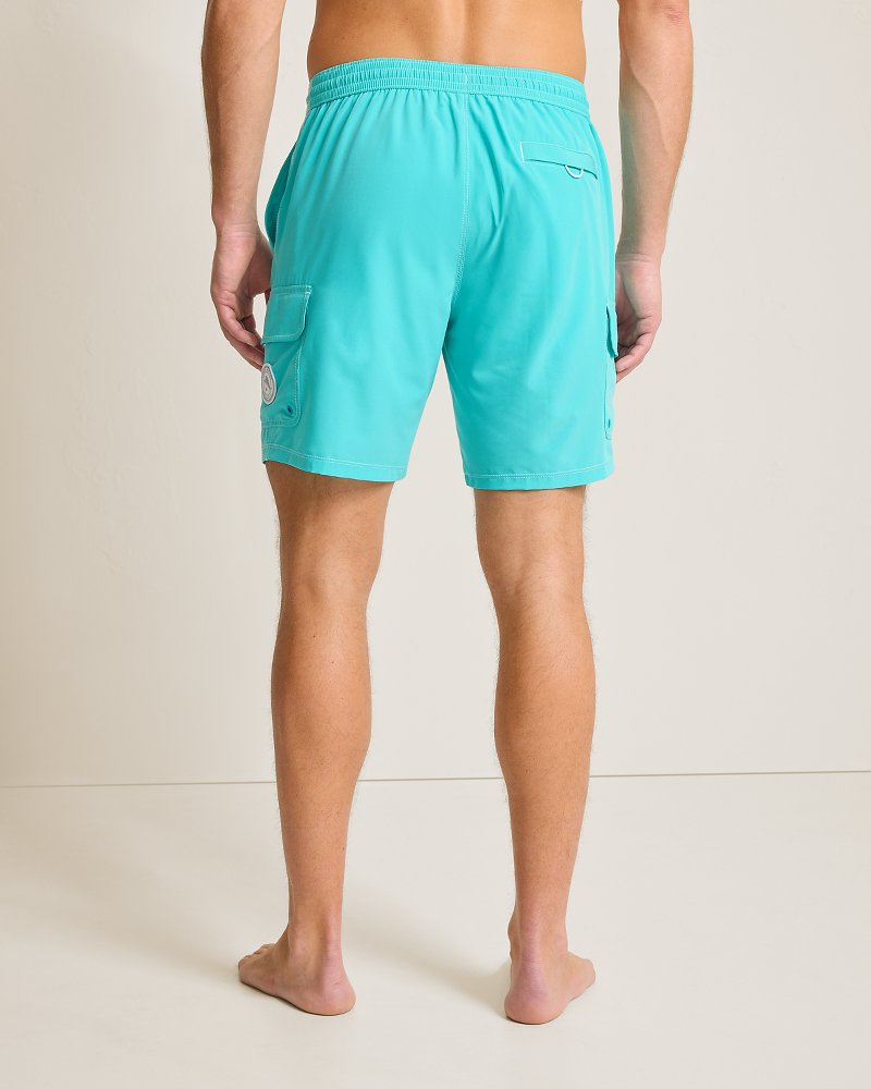 Big &amp; Tall Baja Bay Boardshorts - Blue Curacao