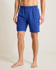 Big &amp; Tall Huntington Bay E-Waist Hybrid Shorts - Dark Cobalt