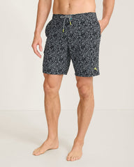 Big &amp; Tall Baja Party Mixer Boardshorts - Black
